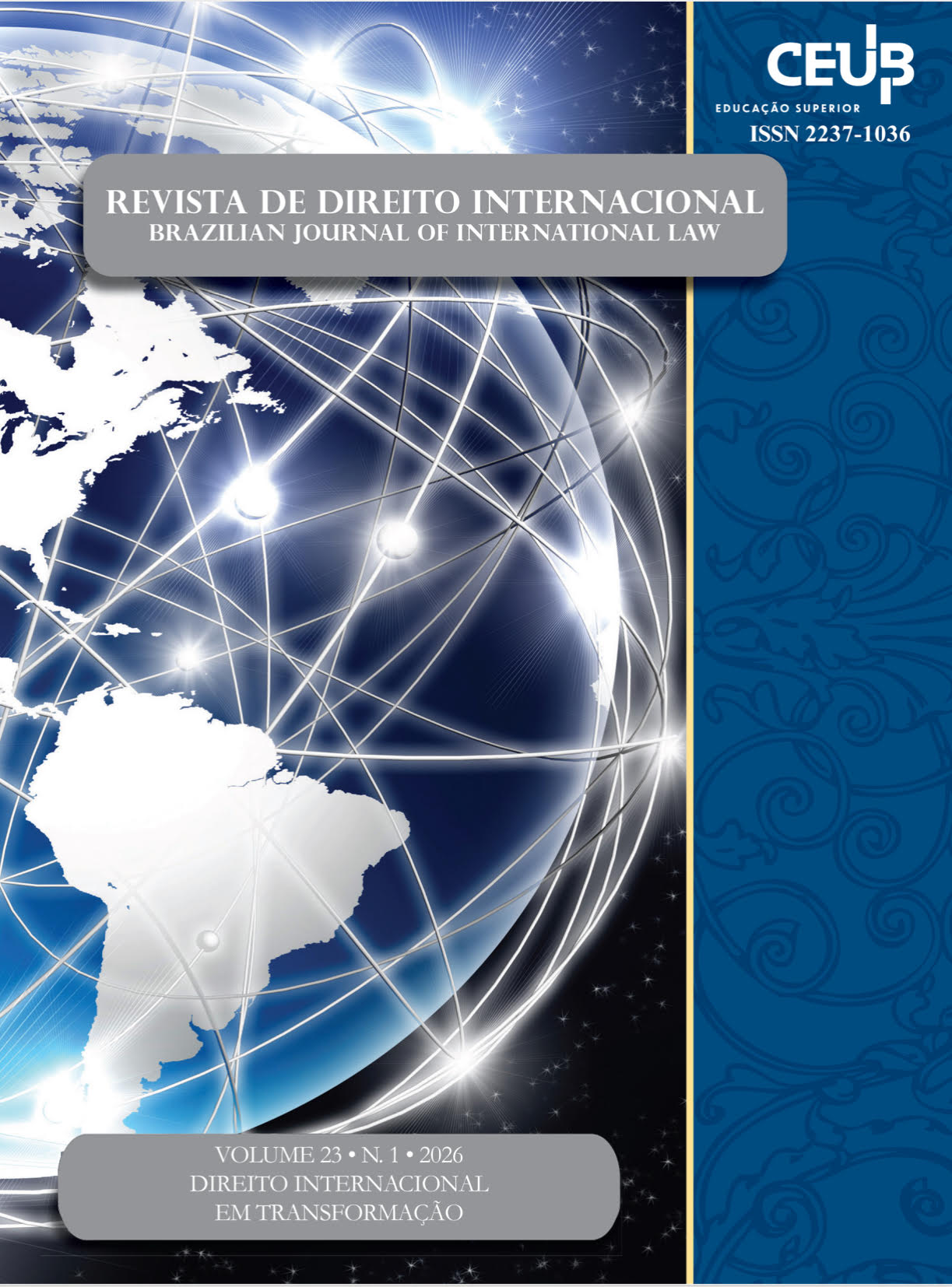 					Visualizar v. 23 n. 1 (2026): Direito Internacional em Transformação
				